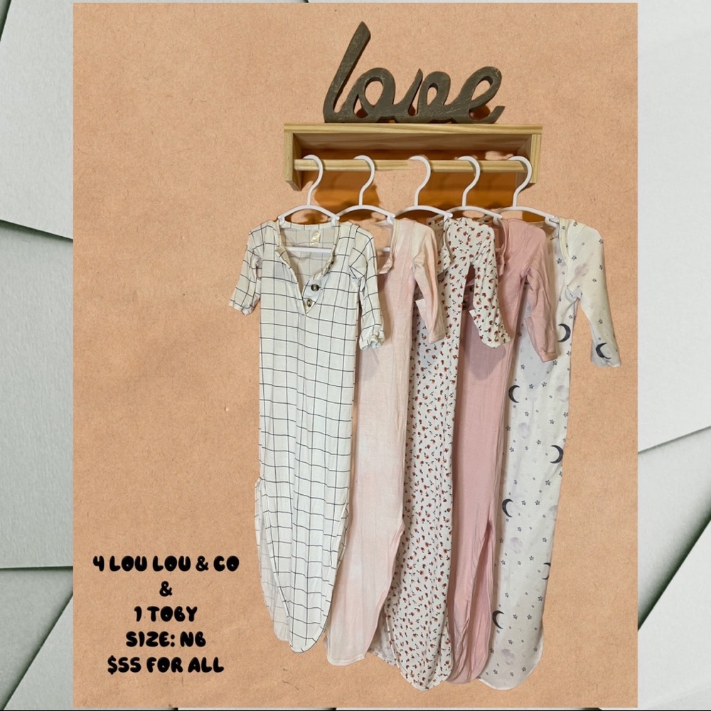 Lou Lou NB Gowns